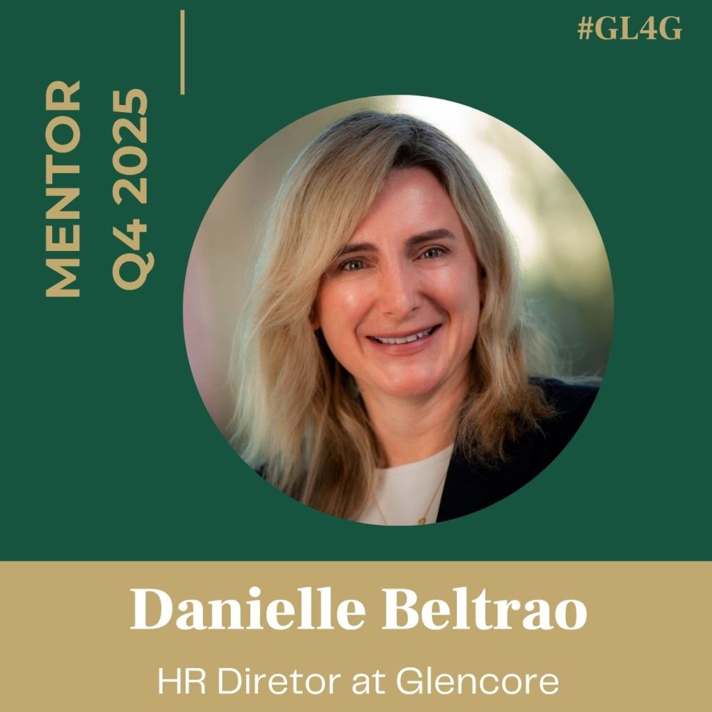 Headshot of Danielle Beltrao, HR Director at Glencore, featured as a mentor for Q4 2025.